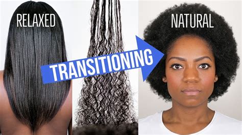 Hairstyles While Transitioning From Relaxed To Natural Hair - Hairstyle Guides