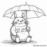 Totoro Coloring Pages  Free & Printable sketch template