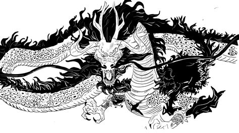 ArtStation - kaido dragon form