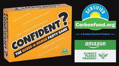 Confident? Becomes First Board Game to be Certified as Carbon Neutral under Amazon's Climate ...