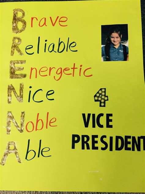 Pin on Elementary School Student Council Election Posters