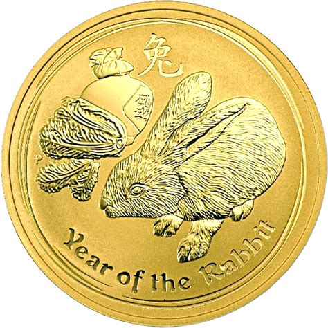 1 oz. Australian Lunar Gold Coin - Bullion Series I, II, and III