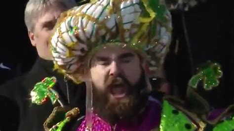 Eagles' Jason Kelce Destroys Everyone In Fiery Super Bowl Parade Speech