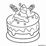 Rainbow Sprinkles Cake Coloring Page  Pagescom sketch template