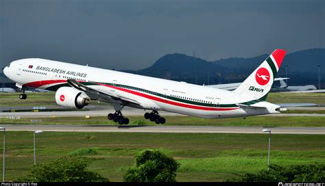 S2-AFO Biman Bangladesh Airlines Boeing 777-3E9ER Photo by flee | ID ...