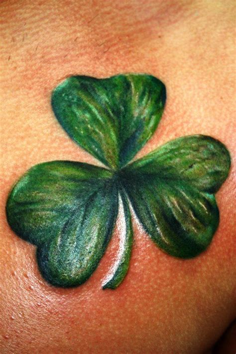 Clover Tattoos | Shamrock tattoos, Clover tattoos, Irish tattoos