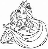 Little Rapunzel Coloring Pages Coloring Pages sketch template