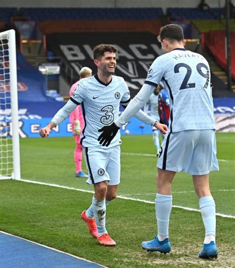 Two Christian Pulisic Goals vs Crystal Palace Lift Chelsea, 4-1