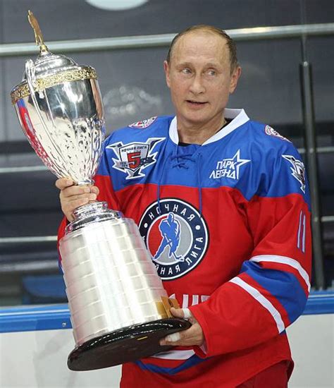 Vladimir Putin Plays Ice Hockey On His 63rd Birthday Photos and Images ...