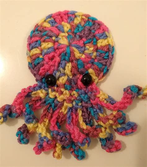 Octopus applique. Handmade. Crocheted . New. | Etsy | Handmade, Crochet, Hand crochet