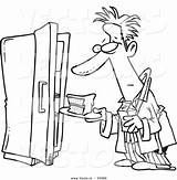 Fridge Coloring Page At GetColoringscom  Free Printable Colorings sketch template