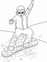 Printable Winter Sports Coloring Pages & Book For Kids sketch template
