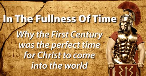 In The Fullness Of Time | A Sermon Outline Book By David Padfield