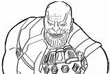 Free Avengers Infinity War Coloring Pages sketch template