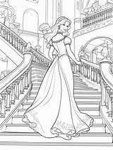 Free Printable Cinderella Coloring Pages  GBcoloring sketch template