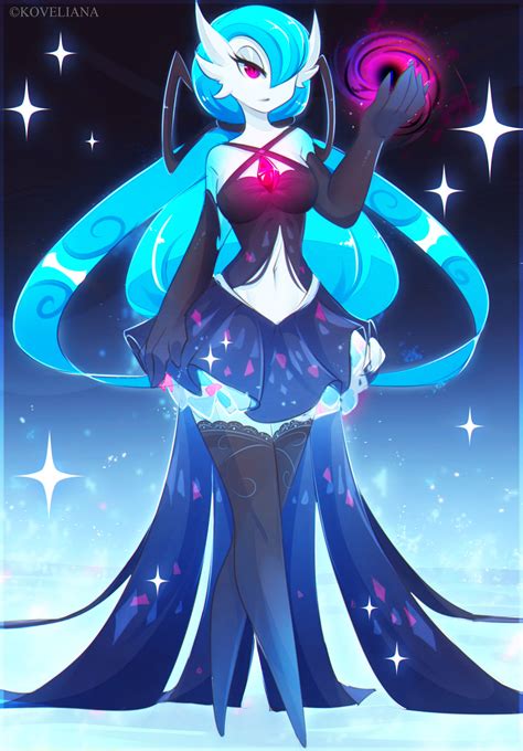 Shiny Gardevoir by Koveliana on DeviantArt