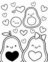 Discover 78 Newest avocado coloring pages  Free To Print And Download sketch template