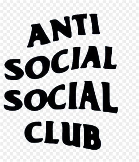 Download Antisocialsocialclub Sticker - Illustration Clipart Png ...