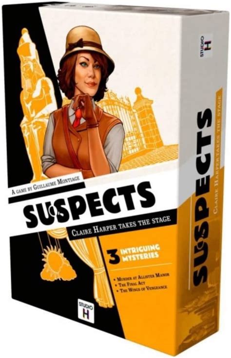 Suspects Board Game - The Games Den Store