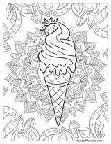 30 Ice Cream Coloring Pages Free PDF Printables sketch template