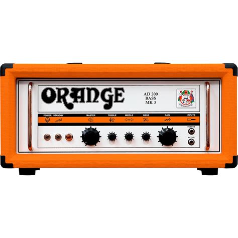 Orange Amplifiers AD Series AD200B 200W Tube Bass Amp Head Orange | Musician's Friend