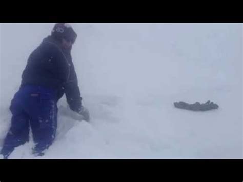 Lake Erie Giant Frozen Waves: Shark Stuck In It!! - YouTube