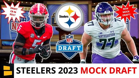 Pittsburgh Steelers 2023 Mock Draft: Who Should Steelers Draft In Round 1? | Steelers Draft Rumors