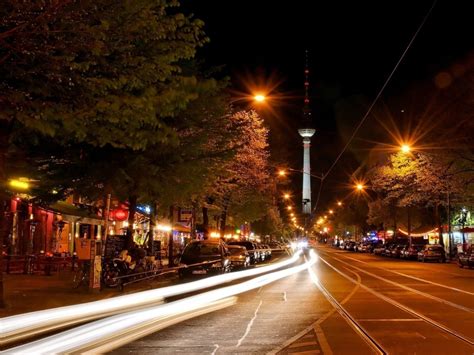 1024x768 berlin, germany, night 1024x768 Resolution Wallpaper, HD City ...