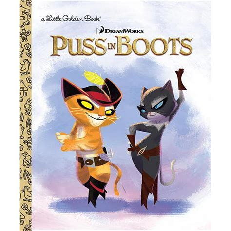 Little Golden Book: DreamWorks Puss in Boots (Hardcover) - Walmart.com - Walmart.com