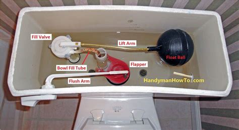 Photo tutorial explaining how to replace a toilet fill valve. A noisy ...