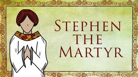 The Story of Stephen the Martyr - YouTube