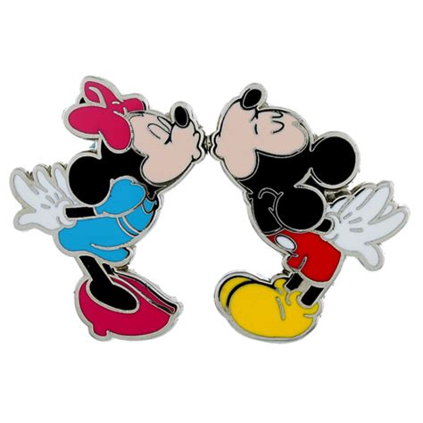 Disney Mickey and Minnie Pin - Magnetic Kiss