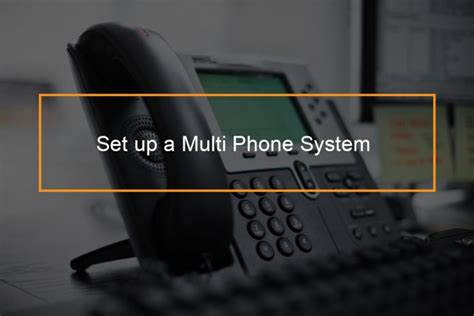 What is a multi line phone system? - FlashMob Computing