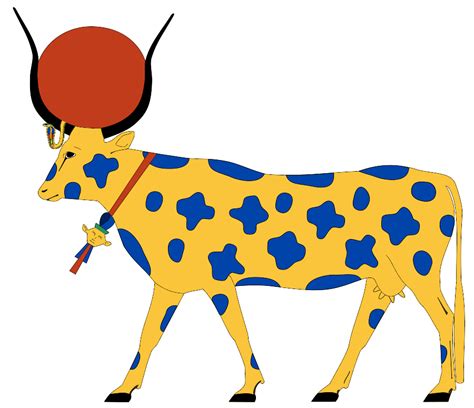 File:Hathor cow.svg - Wikimedia Commons