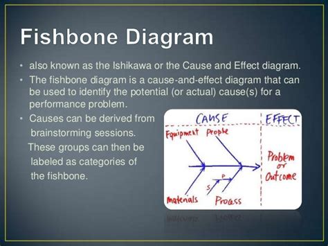 Report - Kaoru Ishikawa Fishbone Diagram