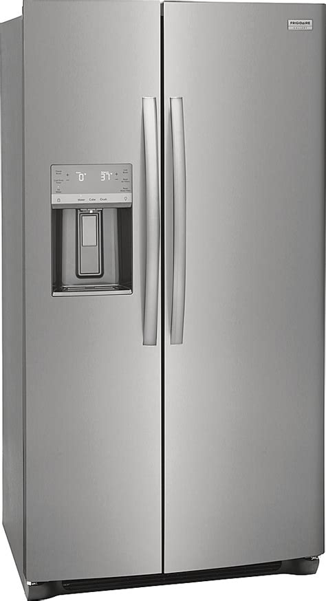 Frigidaire Gallery 25.6 Cu. Ft. Side-by-Side Refrigerator Stainless ...