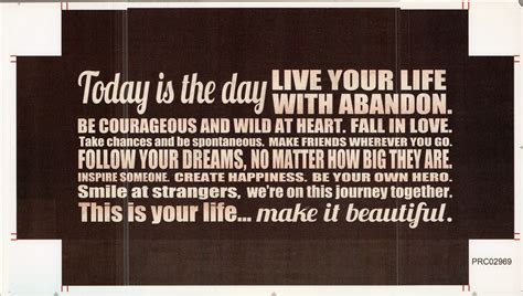 Today Is The Day - 8 X 18 Inches (Canvas Roll or Stretched ready to ha ...