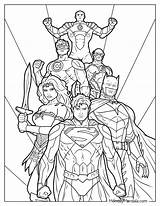 22 Justice League Coloring Pages Free PDF Printables sketch template
