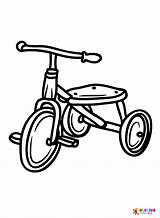 Kids Bicycle Coloring Page  Free Printable Pages sketch template