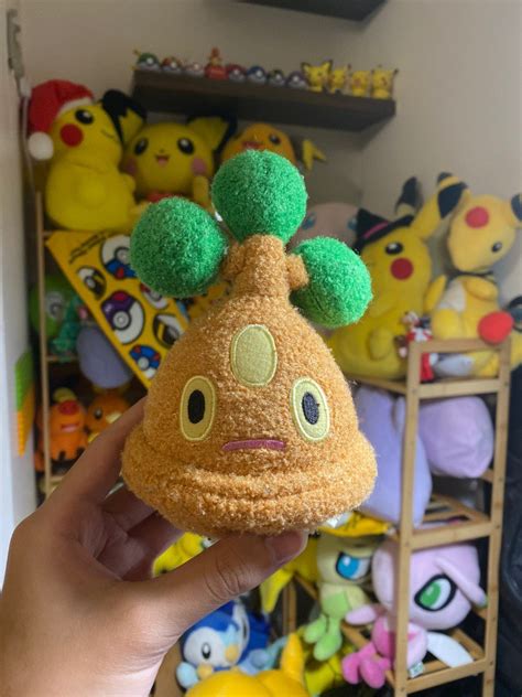 Pokemon - Bonsly Plush, Hobbies & Toys, Toys & Games on Carousell