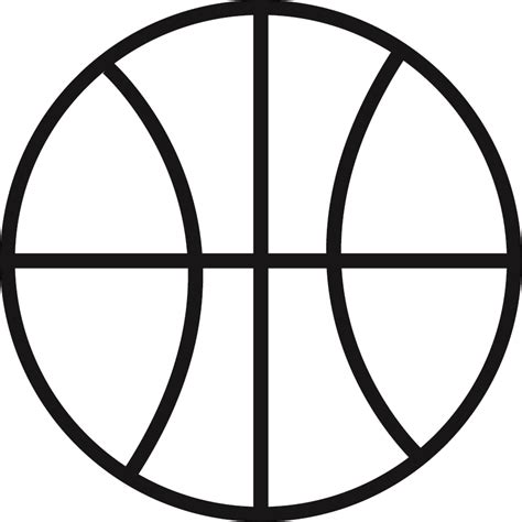 Free Basketball Outline, Download Free Basketball Outline png images, Free ClipArts on Clipart ...