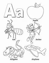 A To Z Coloring Pages  Alphabet sketch template