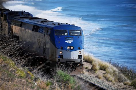 Amtrak Train Ventura, California Free Stock Photo - Public Domain Pictures