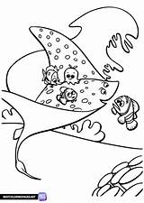 Finding Nemo coloring Page Printable  Free Pages sketch template