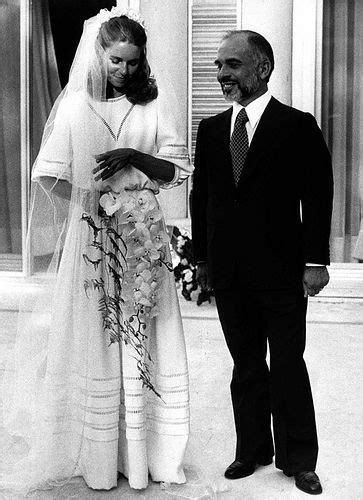 King Hussein and Queen Noor of Jordan | Royal brides, Royal wedding dress, Royal weddings