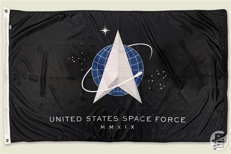 Buy FlagSource Official U.S. Space Force Nylon Military Flag, Made in USA, 3x5' Online at ...