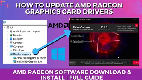 How to Update AMD Radeon Graphics Card Drivers | AMD Radeon Software ...