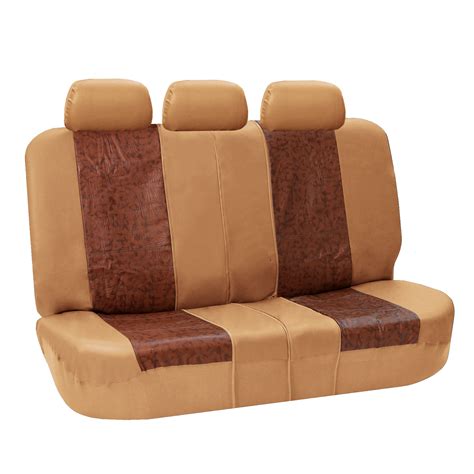 Textured PU Leather Split Bench Seat Covers | eBay