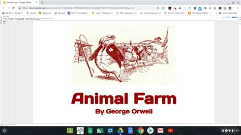 Animal Farm - Chapter 9 (Pgs. 123-126) - YouTube