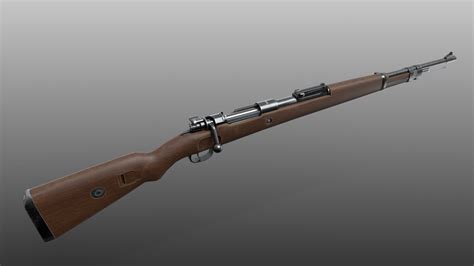 Karabiner 98k Kar98k Low-Poly PBR 3D Model - TurboSquid 1967985